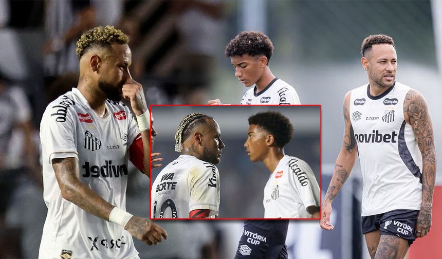 Brezilya'yı sallayan iddia! Neymar Robinho’nun oğluna tokat attı...