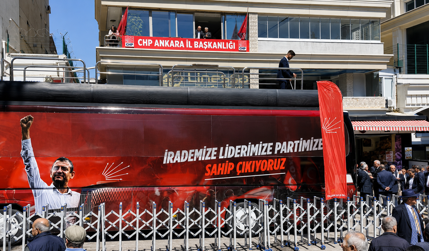 Ankara’da Özgür Özel'in programı öncesi güvenlik önlemleri artırıldı