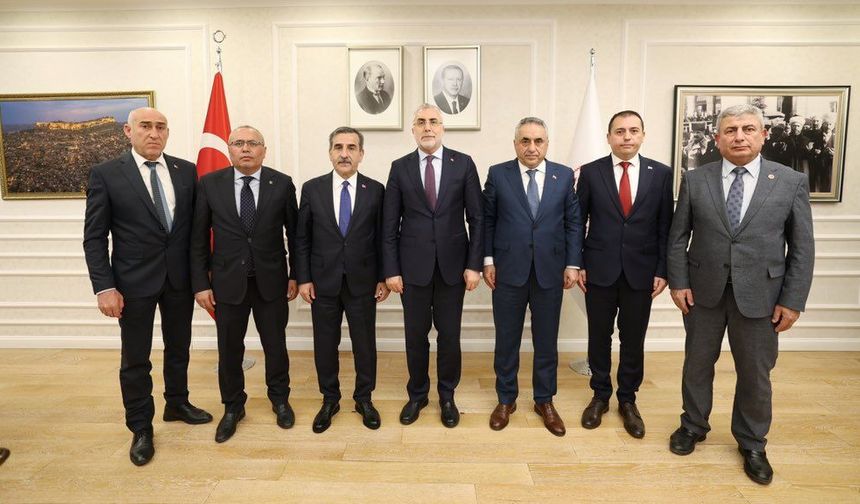 Sosyal güvenlik haftası’nda Bakan Işıkhan’a ziyaret
