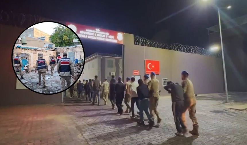 Şanlıurfa'da uyuşturucu tacirlerine dev darbe: 95 şüpheli yakalandı!