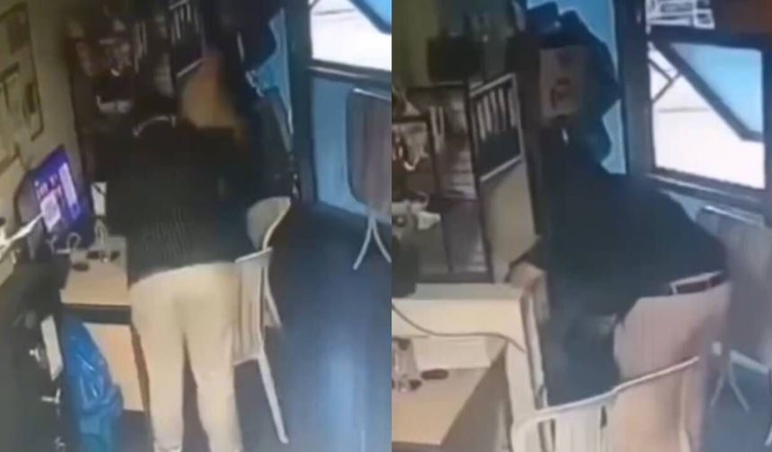 Yumruk atıp yerlerde sürükledi! Zincir markette kadına şiddet