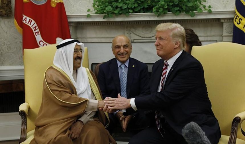 Kuveyt Veliaht Prensi Sabah, Trump'la ABD-İran arasında beklenen anlaşmaya ilişkin koordinasyonu görüştü