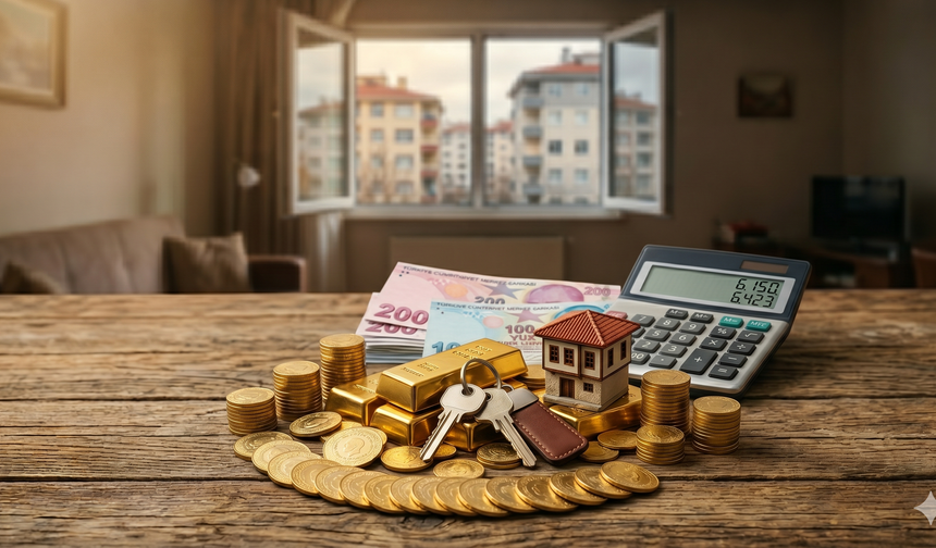 Evini satıp altın aldıktan 3 ay sonra 1 milyon lira zarar etti