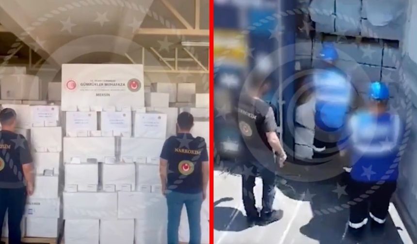 Gümrükte zehir tacirlerine dev operasyon: 8 milyar liralık uyuşturucu ele geçirildi!