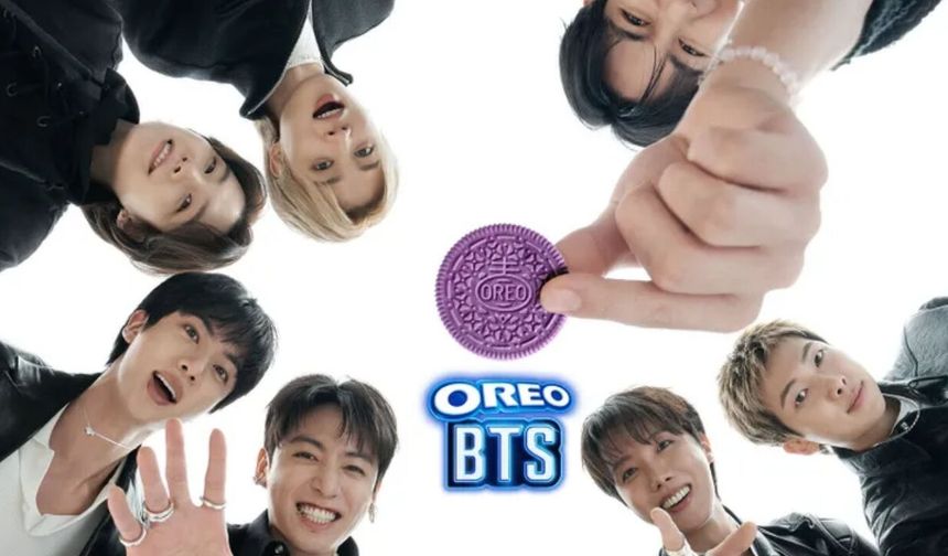 K-Pop çılgınlığı raflarda! Oreo ve BTS’ten renkli iş birliği!