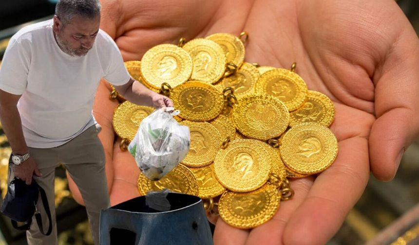 Mahalleli altın avında! Çöp konteynerleri tek tek aranıyor