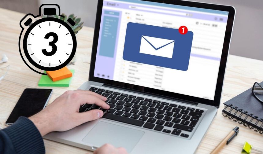 Mesaiyi erken bitiren çalışana gelen mail olay yarattı! Konu: 3 dakika