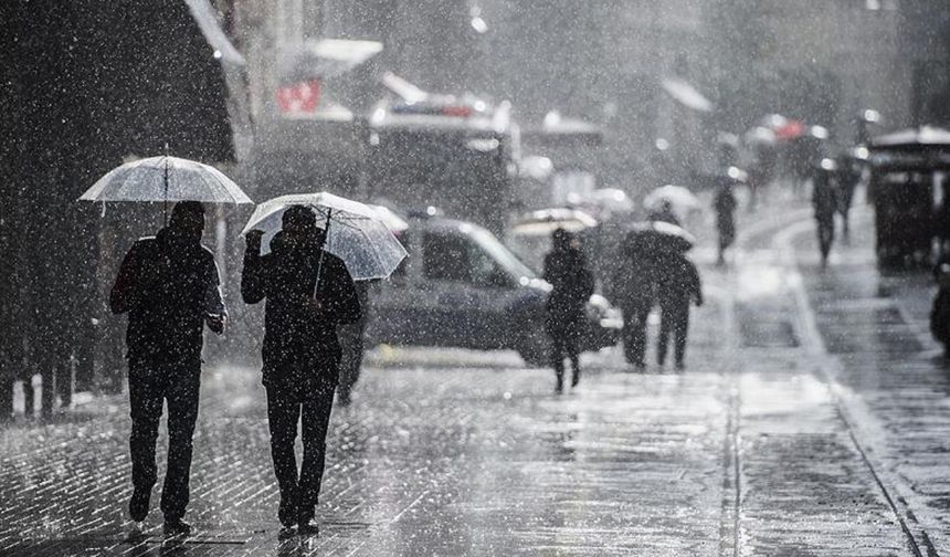 Meteoroloji sağanak için saat verdi: 30 ile sarı kodlu uyarı!