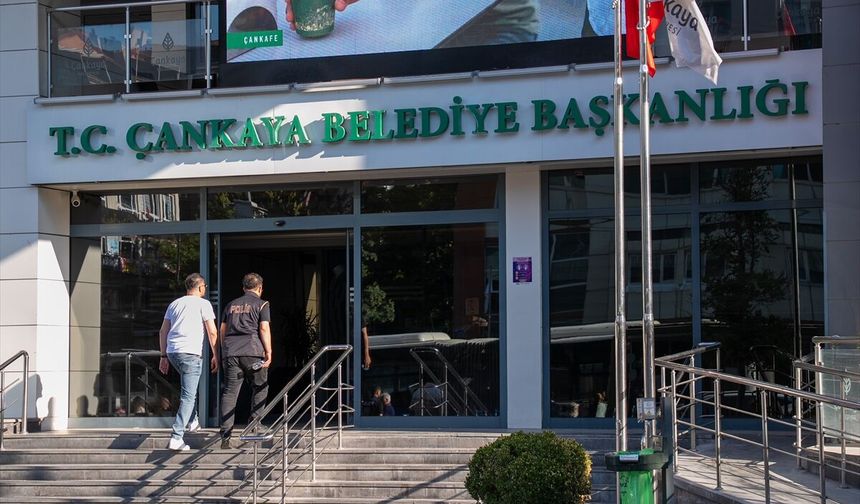 Çankaya Belediyesi'ne operasyon! Başkan Güner dahil 36 şüpheliye gözaltı