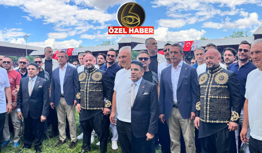 Er Meydanı'nda sürpriz isim: Ali Koç Kırkpınar'da!