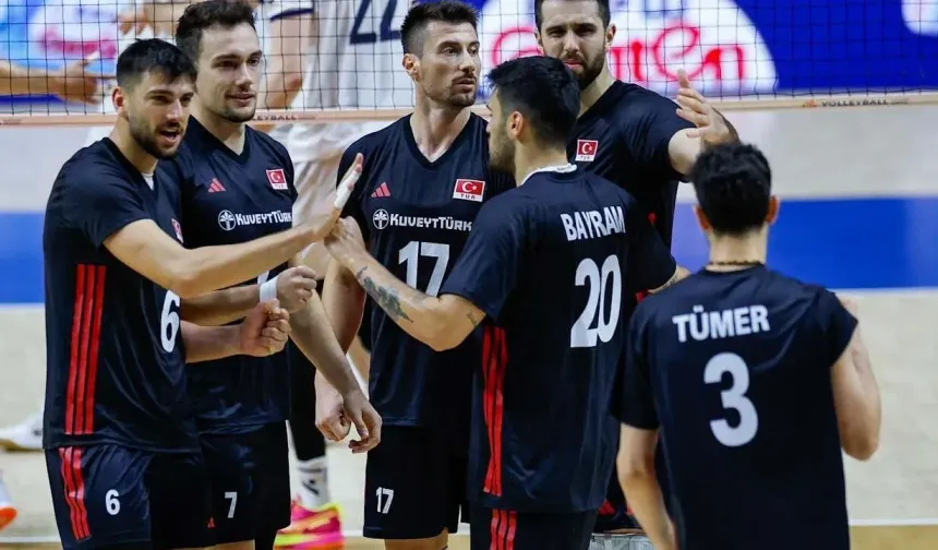 Tarihte bir ilk: A Milli Erkek Voleybol Takımı finalde!
