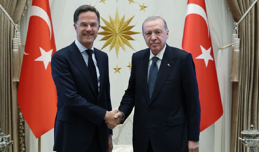 Cumhurbaşkanı Erdoğan, NATO Genel Sekreteri Rutte ile görüştü