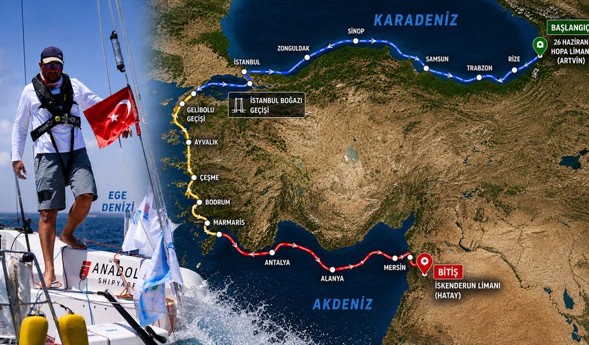 Türkiye'yi tek başına dolaştı! 15 günlük rekoru 11 güne indirerek tarihe geçti
