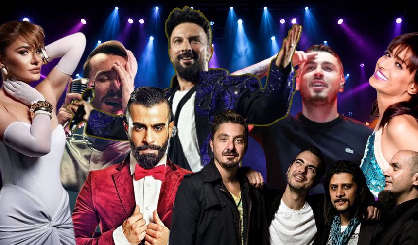 Konserlerden servet kazandılar! İşte 2026'nın en çok kazanan 10 sanatçısı