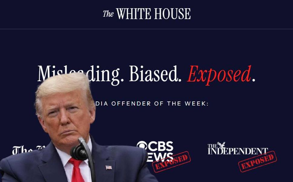 Trump gazetecilere savaş açtı! Yalan haber yapanları ifşalıyor