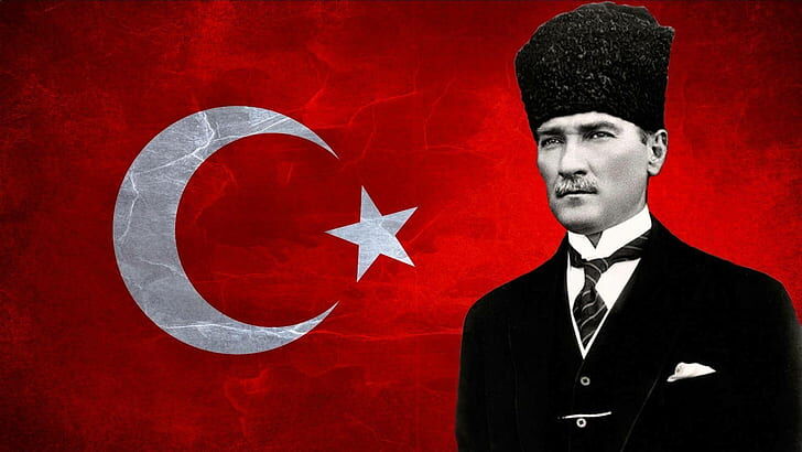 Mustafa Kemal Ataturk Turkey Supreme Commander Hd Wallpaper Preview