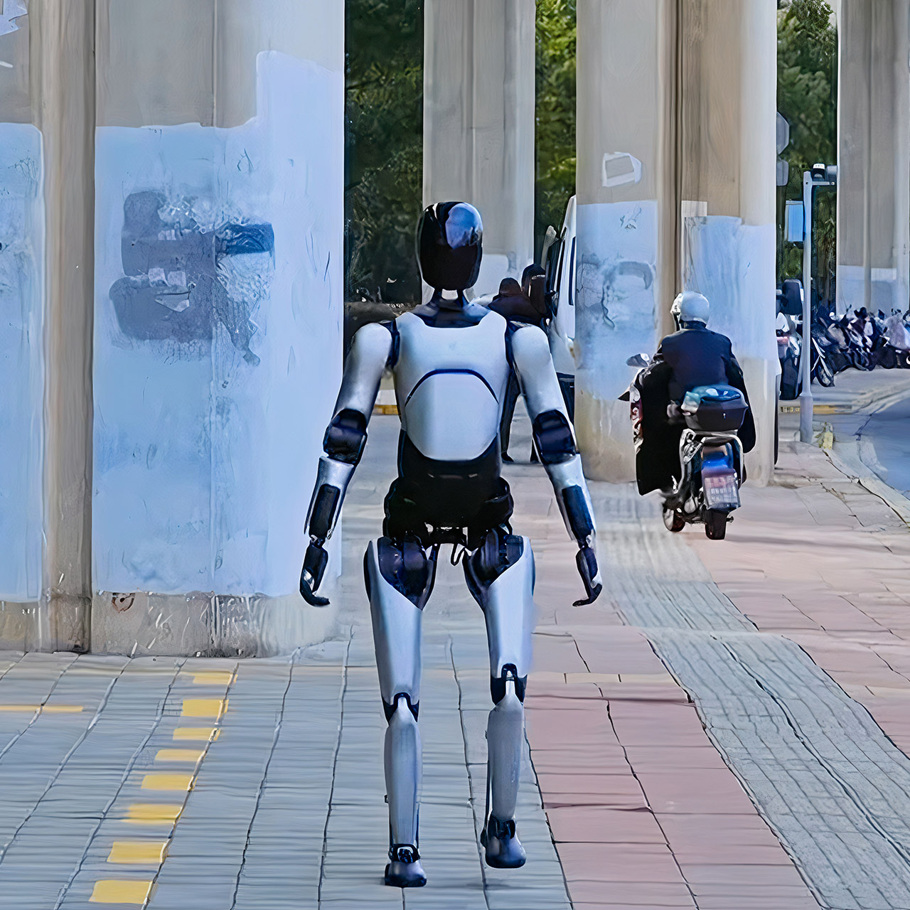 Agibot A2 Humanoid Robot Walking Distance Guinness World Record
