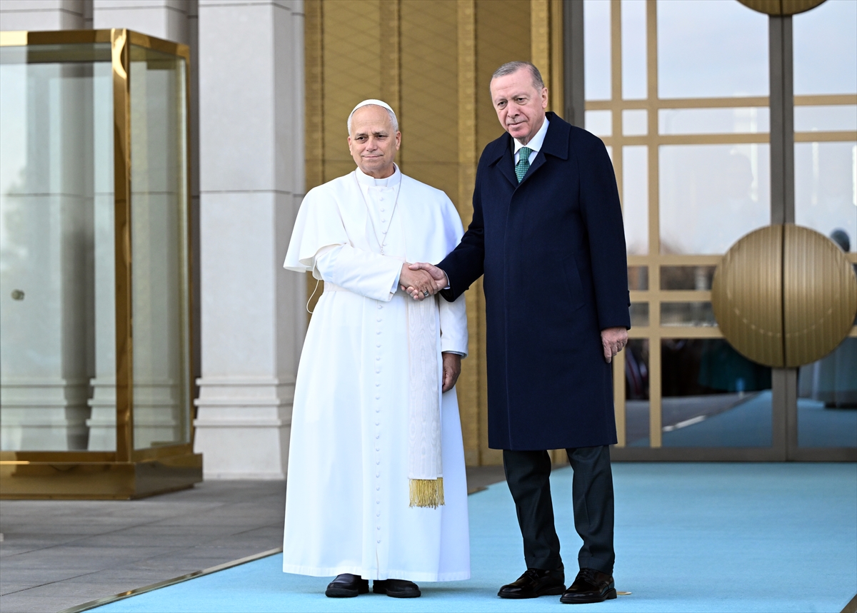 Papa Erdogan Karsılama