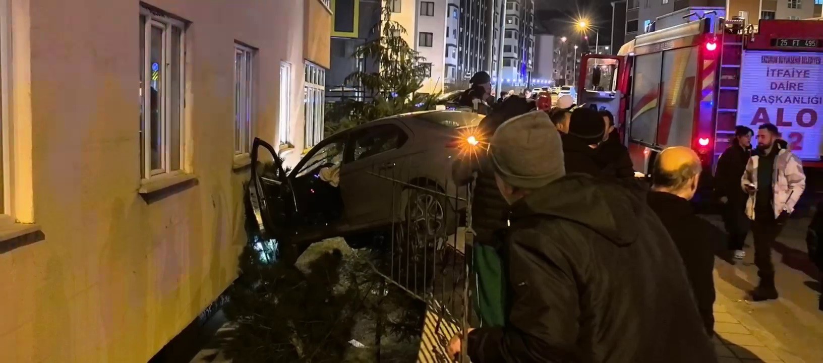 kaza yerinden görüntüler