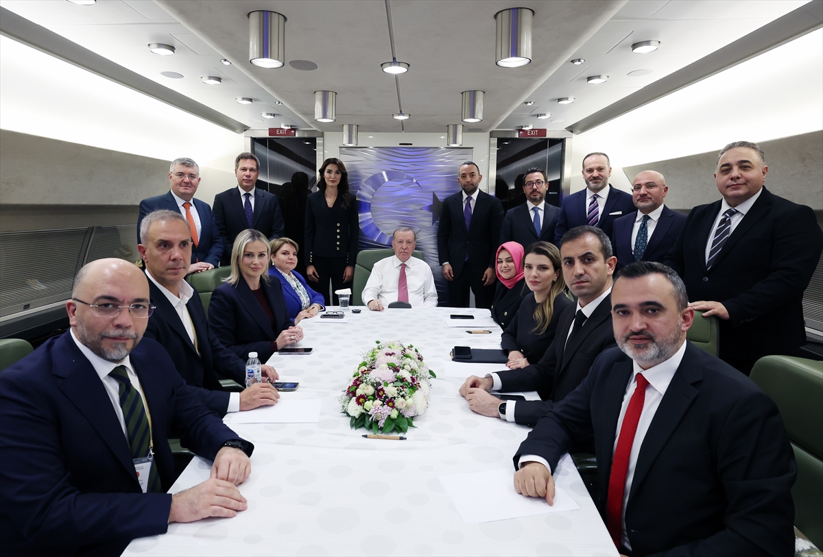 Erdoğan Türkmenistan Uçak