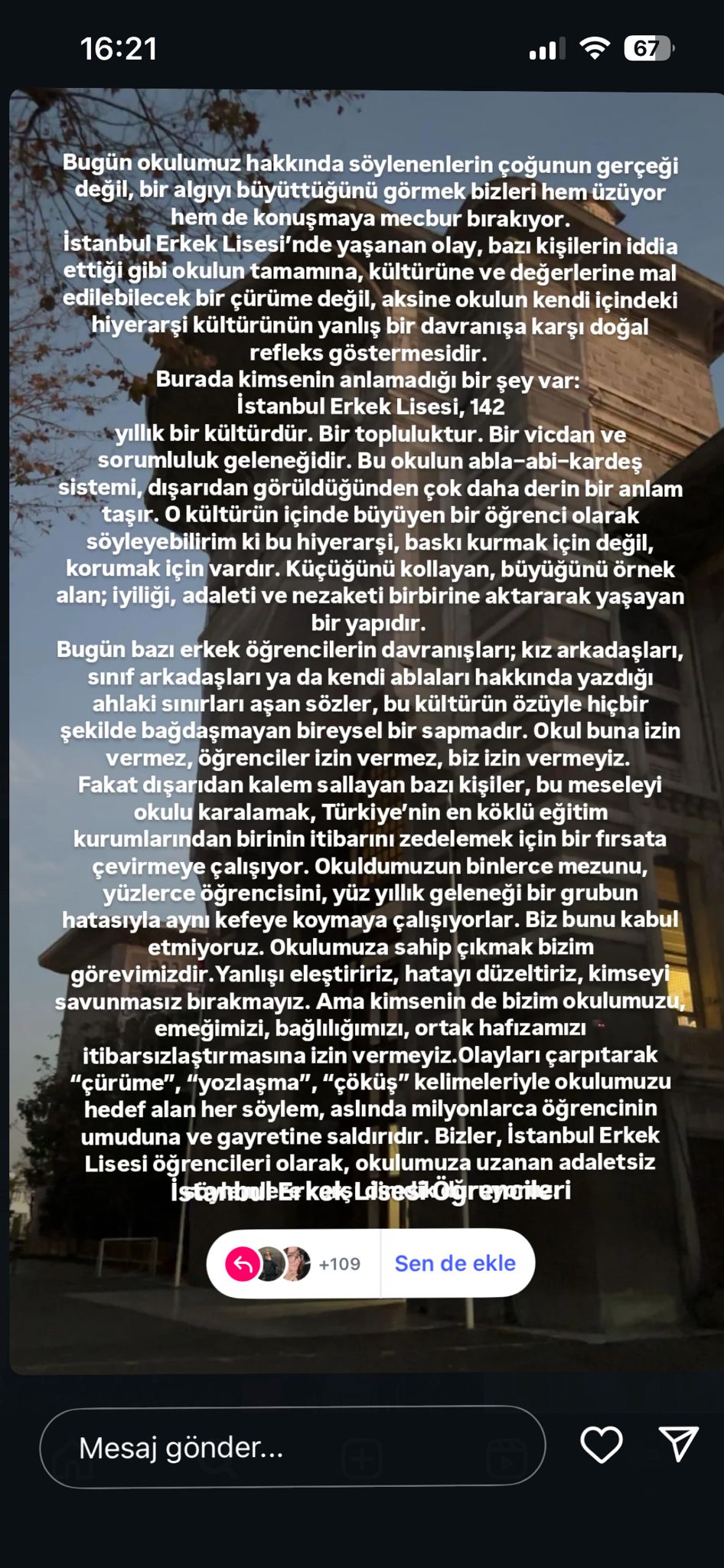 Istanbul Erkek Öğrenci Virliği