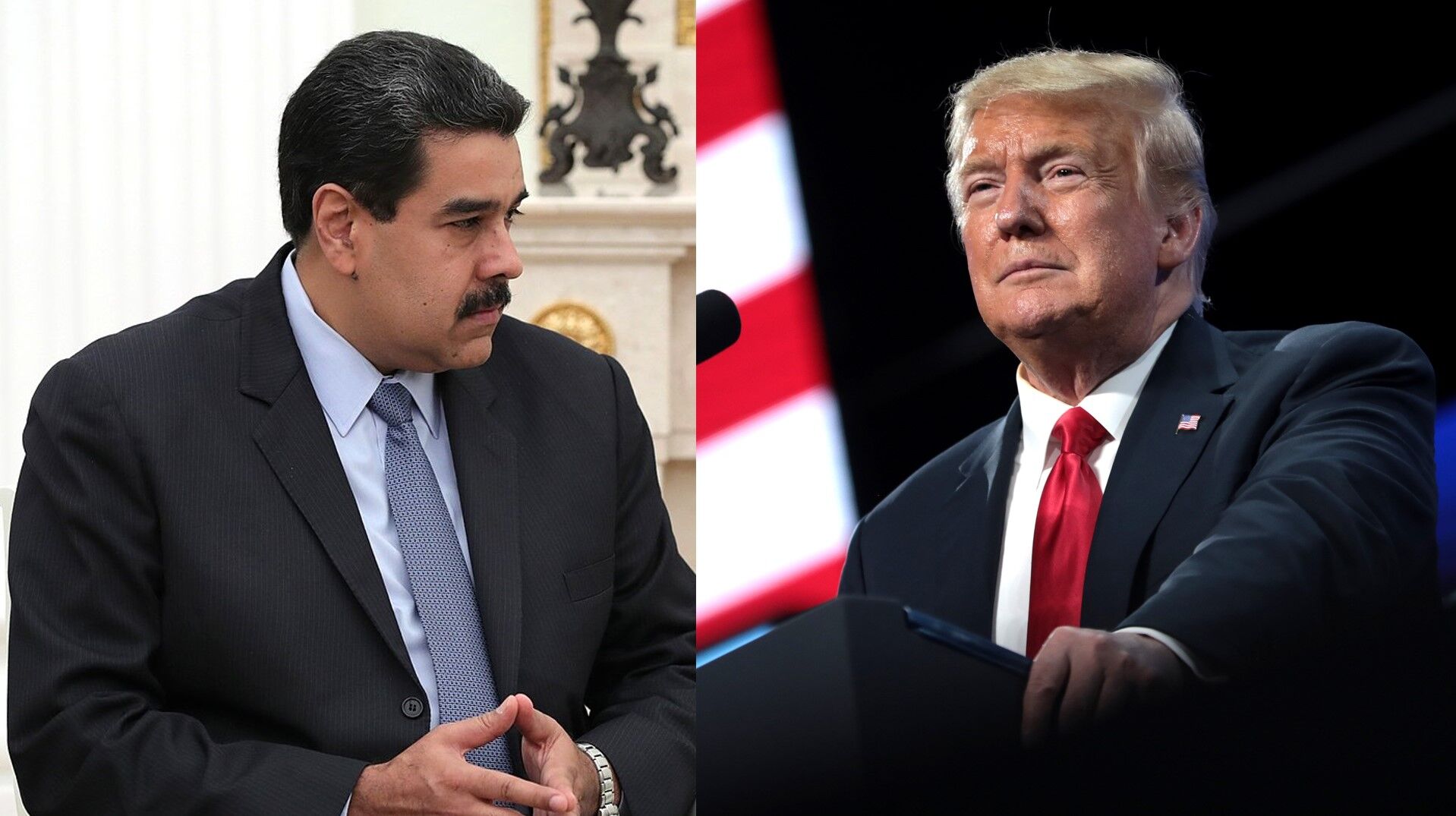 Nicolas Maduro Donald Trump Venezuela Us Credit Kremlin Cc4 Gage Skidmore Cc2 By Sa