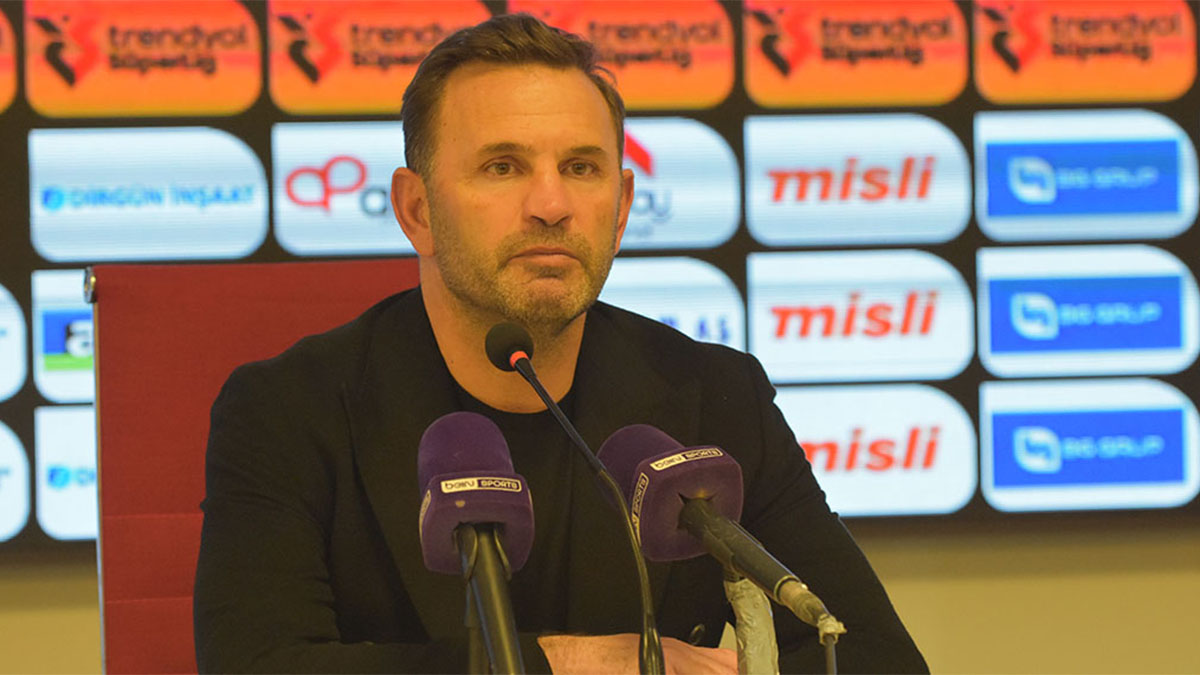 Okan Buruk Basın Toplantısı