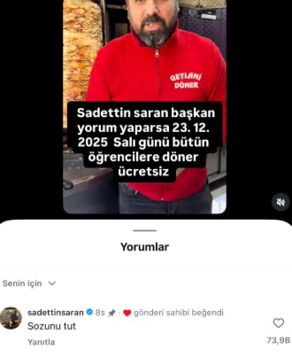 Saadetin Saran Yorum