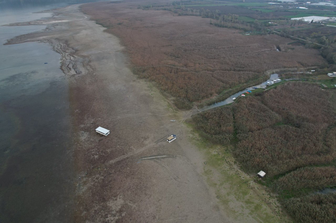 Sapanca Gölü çekiliyor: Su seviyesi kritik seviyede!