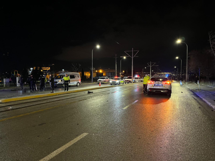 kaza yerinden görüntüler