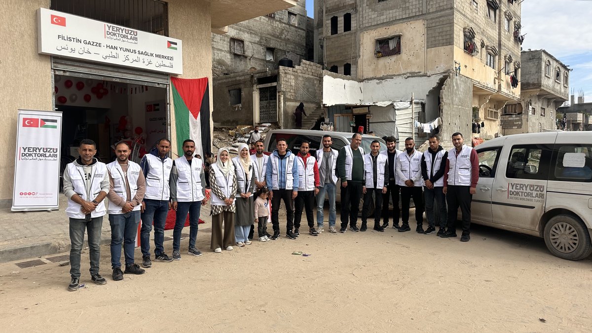 Gazze Han Yunus Klinik Açılış Ftr (1)