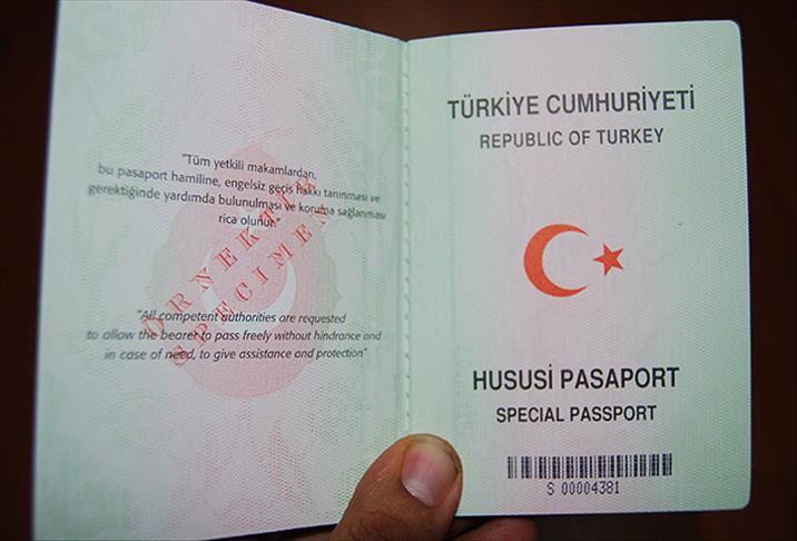 Hususi Pasaport Yeşil Pasaport