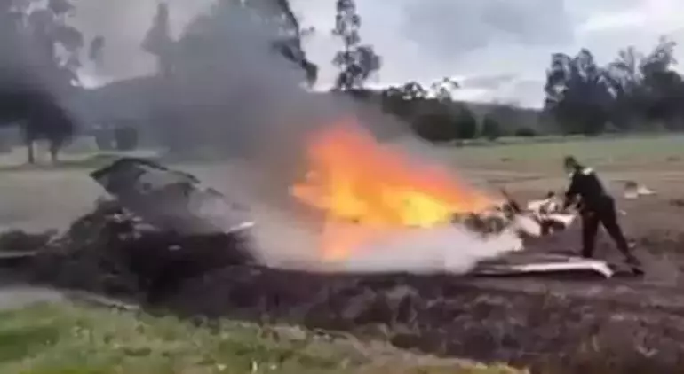 Jimenez Uçak Kazası Olay Yeri