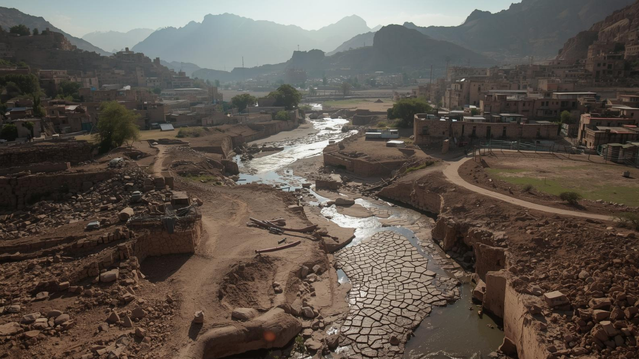 Küresel Su Iflası Afganistanda Başlayacak