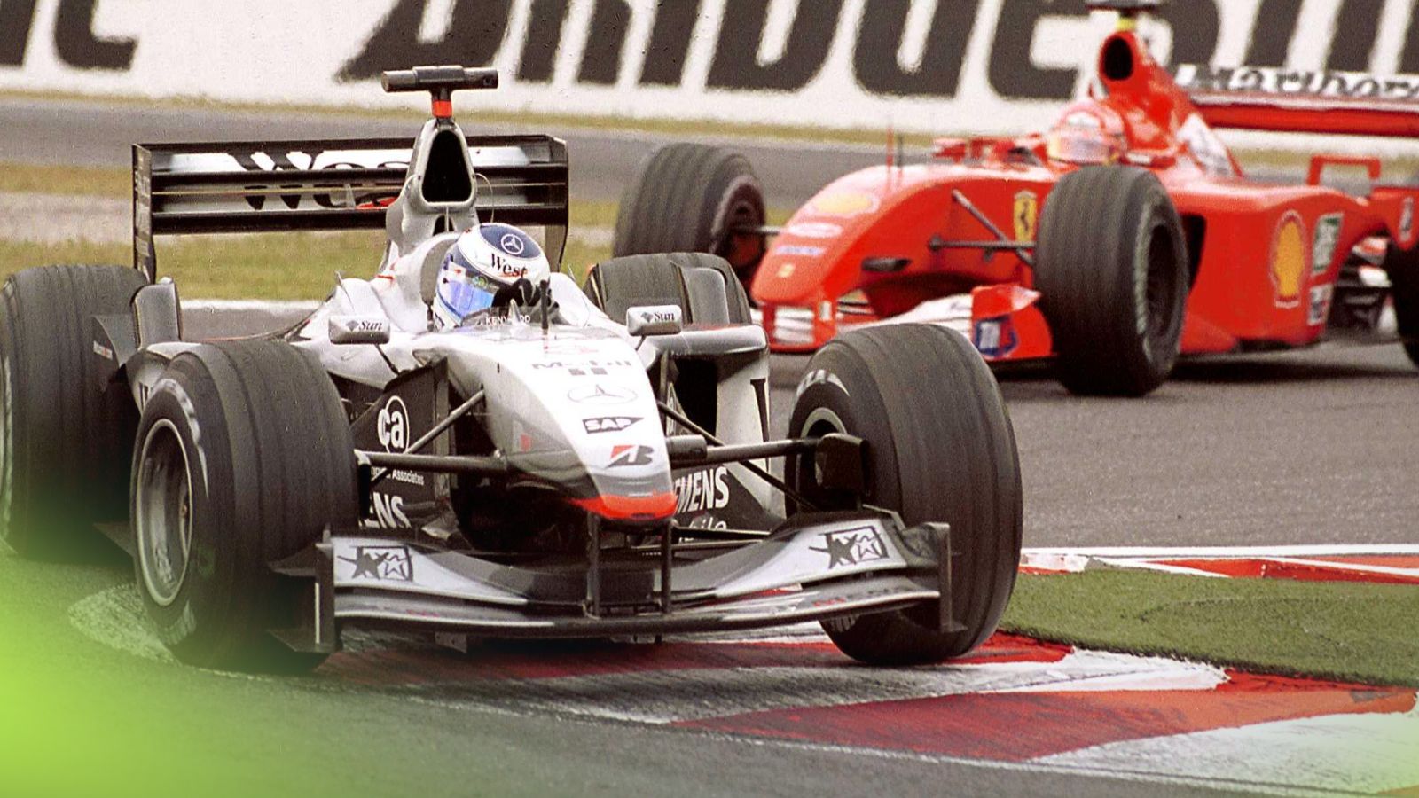 Mika Hakkinen Michael Schumacher Japan 2001 Planetf1