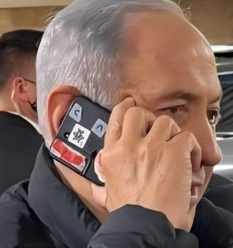 Netanyahunun Telefonu Gundem Oldu 2