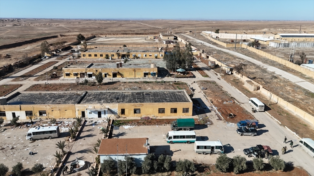 Şeddadi’de DEAŞ’lıların bırakıldığı hapishanenin görüntüleri ortaya çıktı