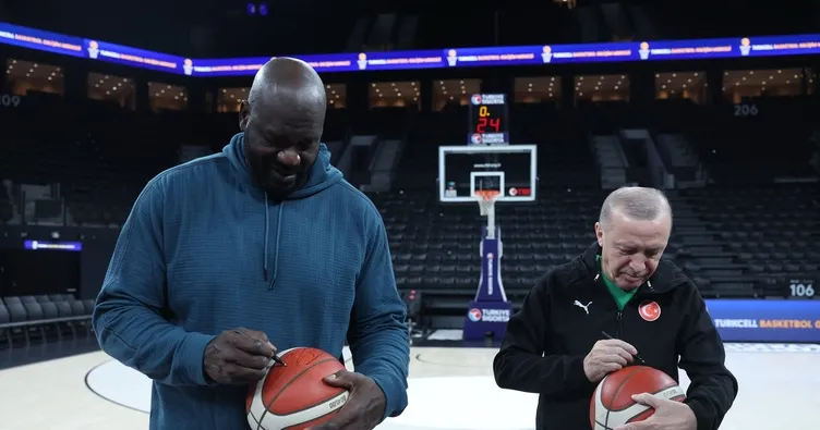 Shaquille O'neal Cumhurbaşkanı Erdoğan