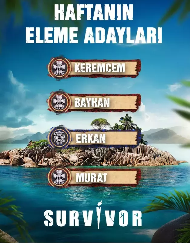 Survivor Eleme Adayları
