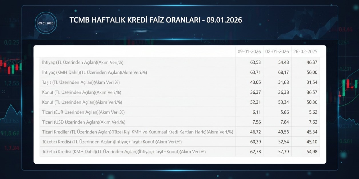 Tcmb Kredi Faiz Grafik