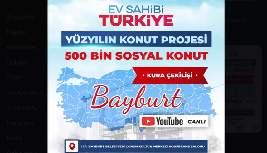 Toki Bayburt Kura Çekilişi