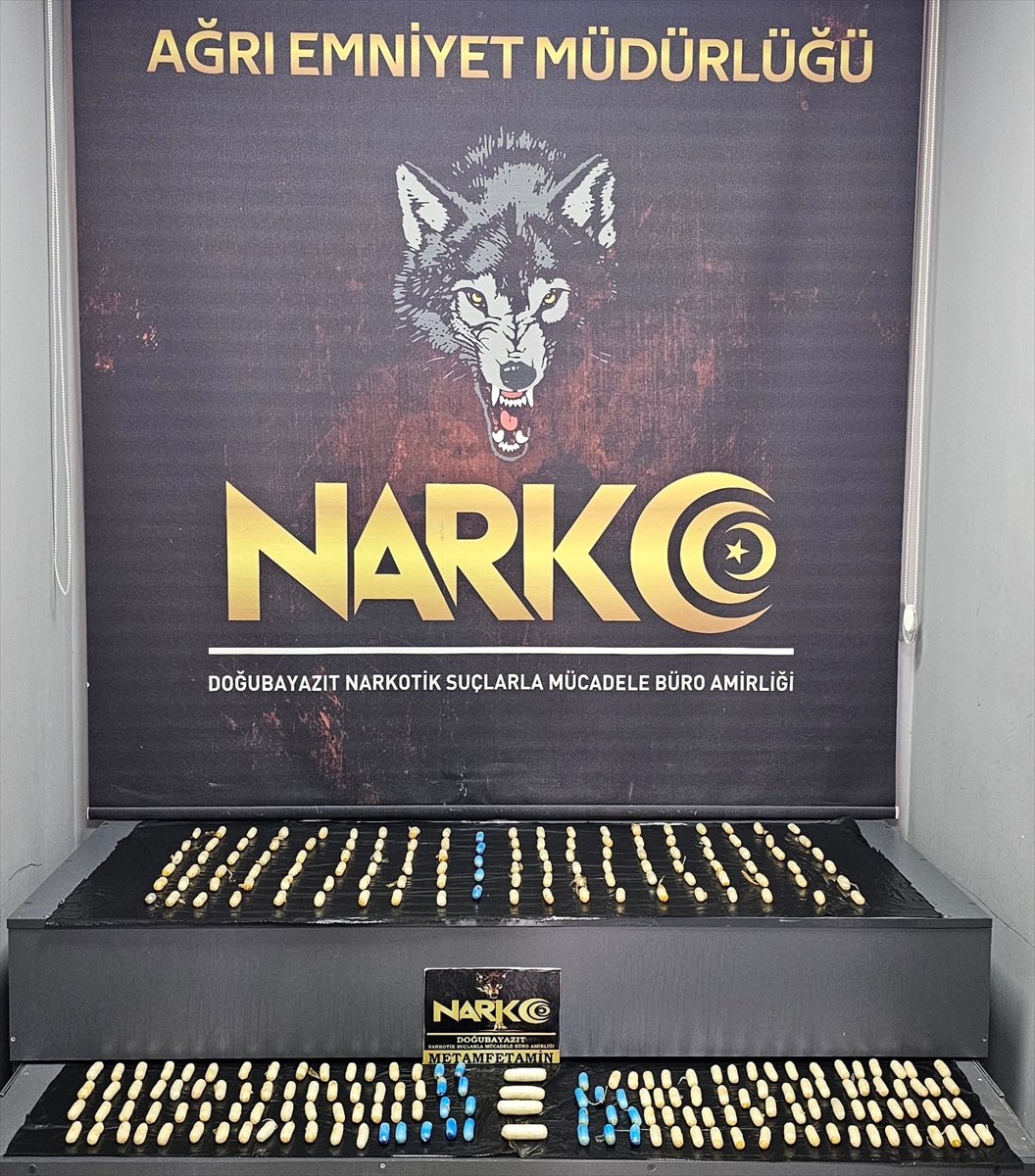 Ağrı'da Uyuşturucuya Ağır Darbe 7'Si Yabancı 8 Tutuklama