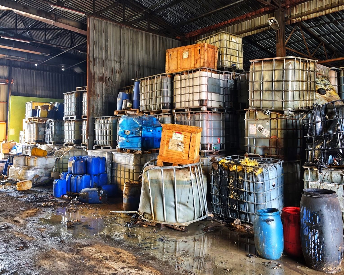 Ankara Tarihinin En Büyüğü Geri Dönüşüm Fabrikasından 1 Milyon Litre Kaçak Akaryakıt Çıktı (2)