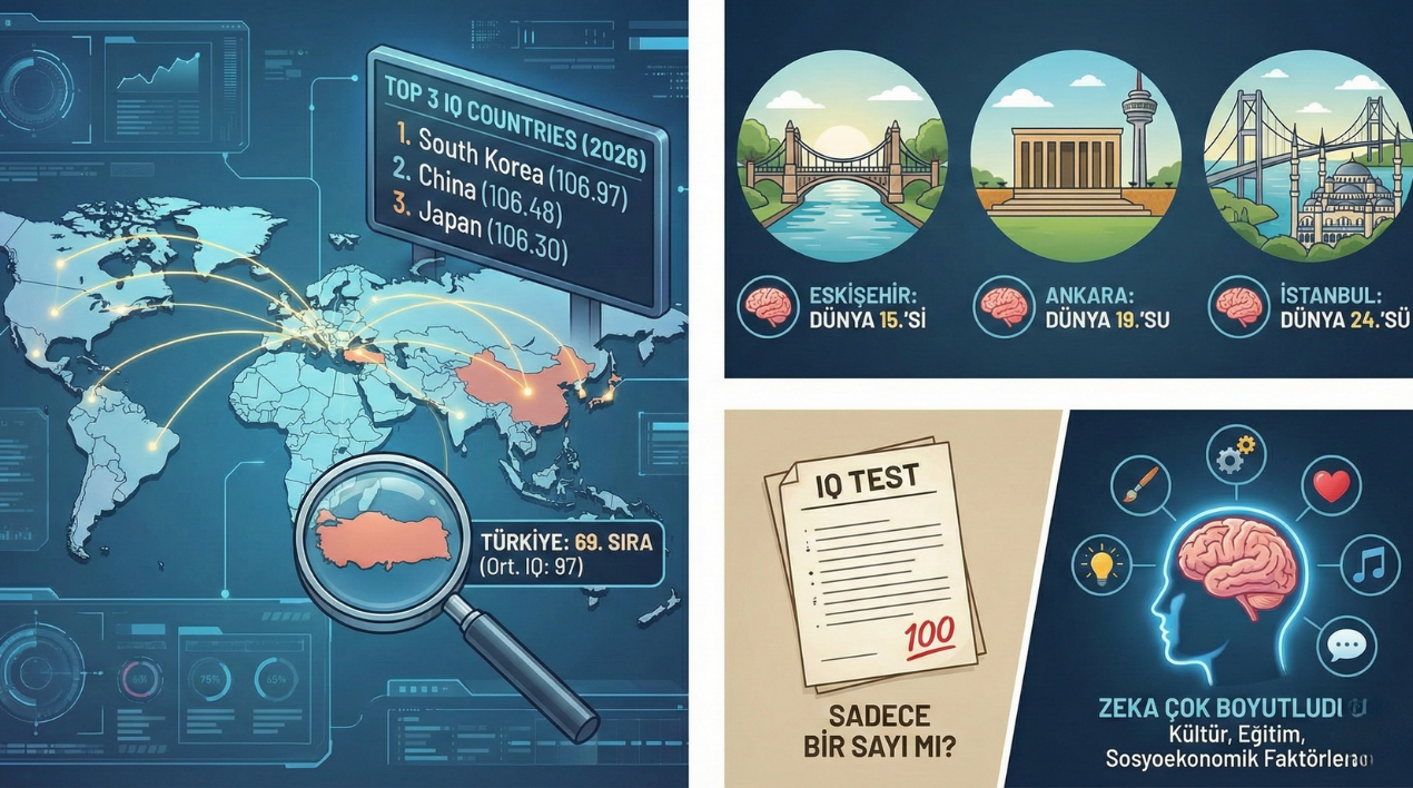 Dünyanın En Zeki Ülkeleri Açıklandı Türkiye Iq Sıralamasında Kaçıncı (1)
