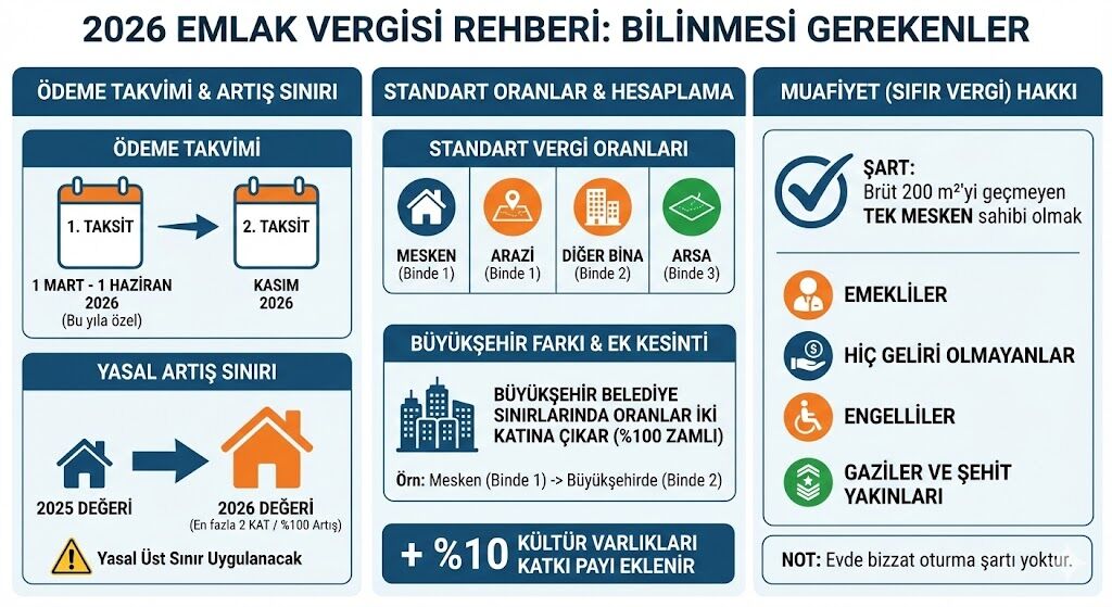 Emlak Vergisi 2026 İnfog
