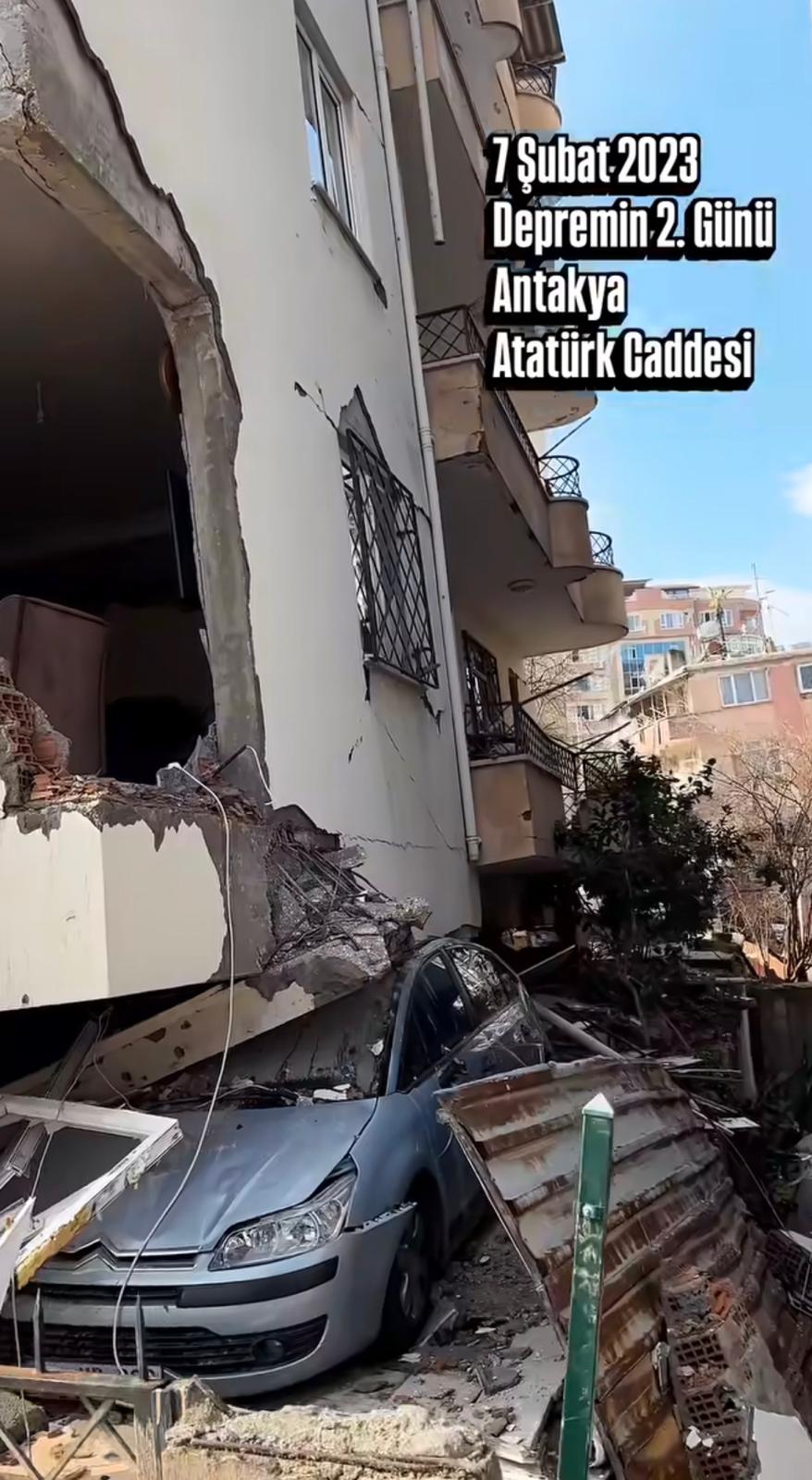 Hatay Depremden Sonraki Ilk Anlar (3)