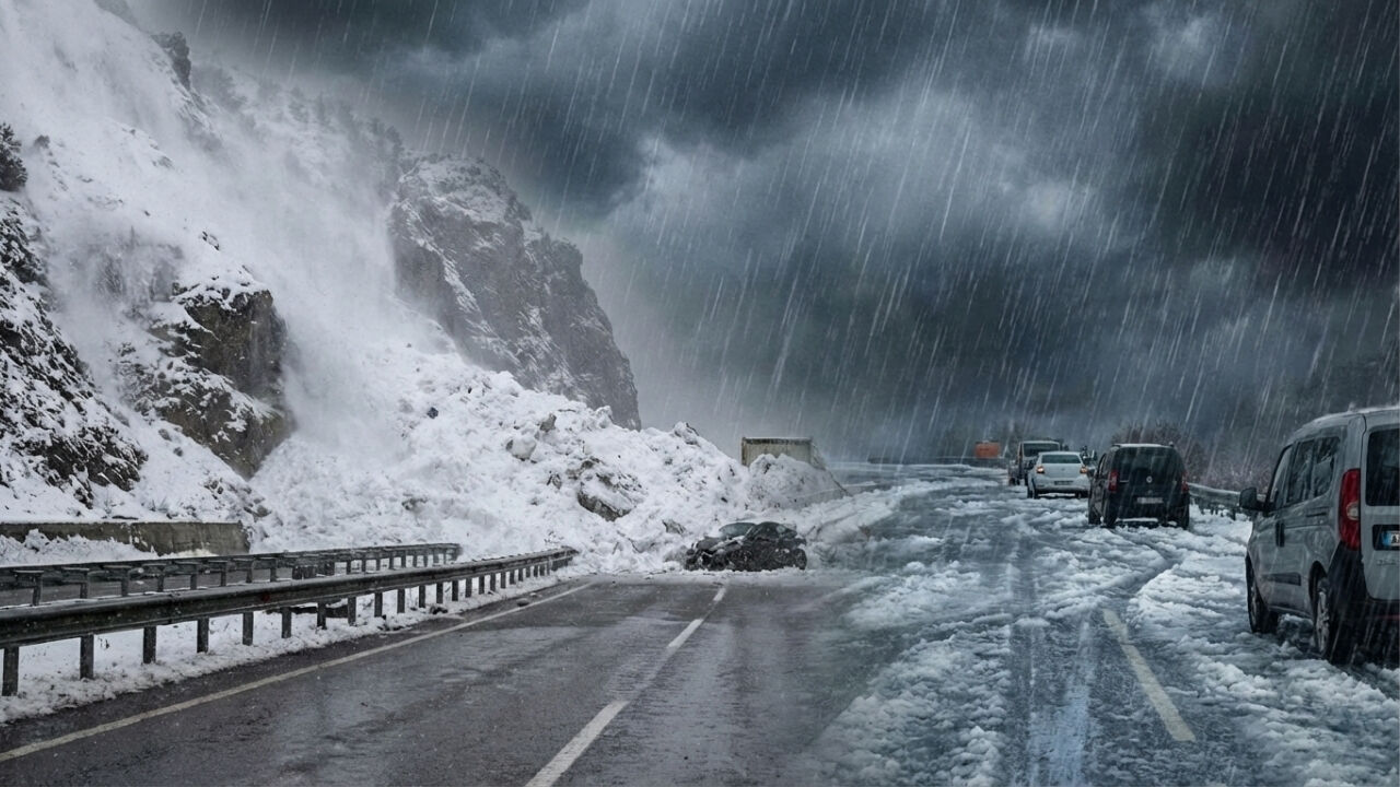 Meteoroloji Uyardı Çığ Tehlikesi Ve Buzlanmaya Dikkat