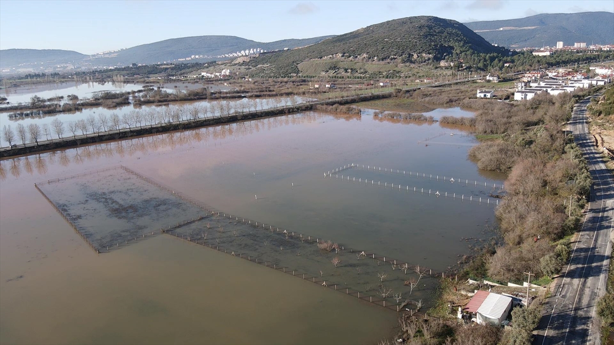 Muğla'da Bereket Yükü Ağır Geldi Tarım Arazileri Göle Döndü! (3)