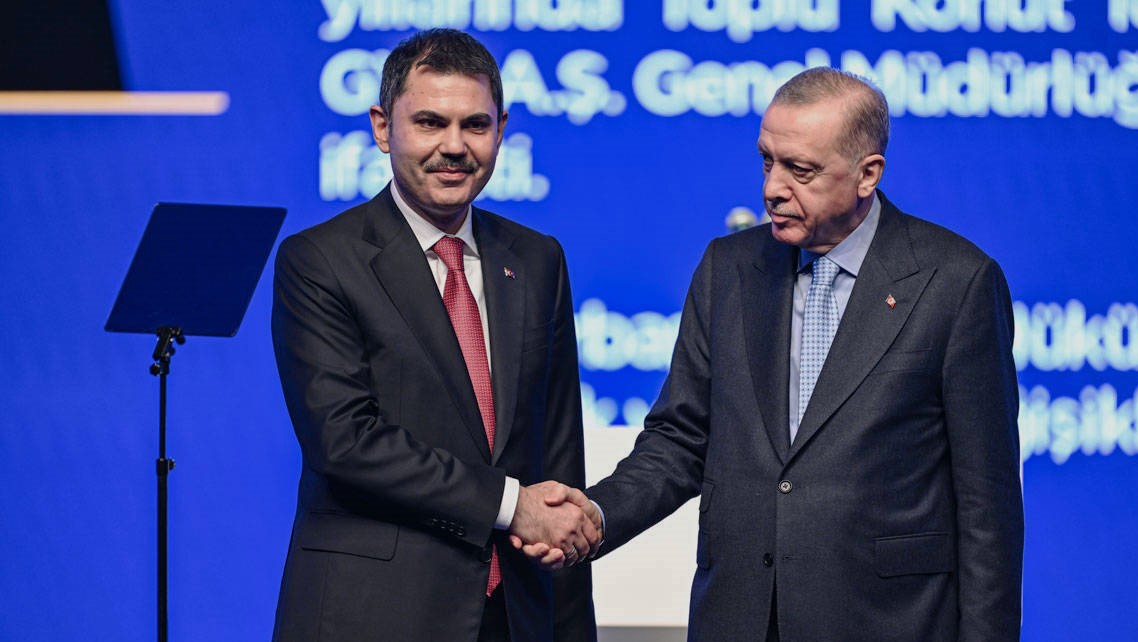 Murat Kurum Recep Tayyip Erdogan