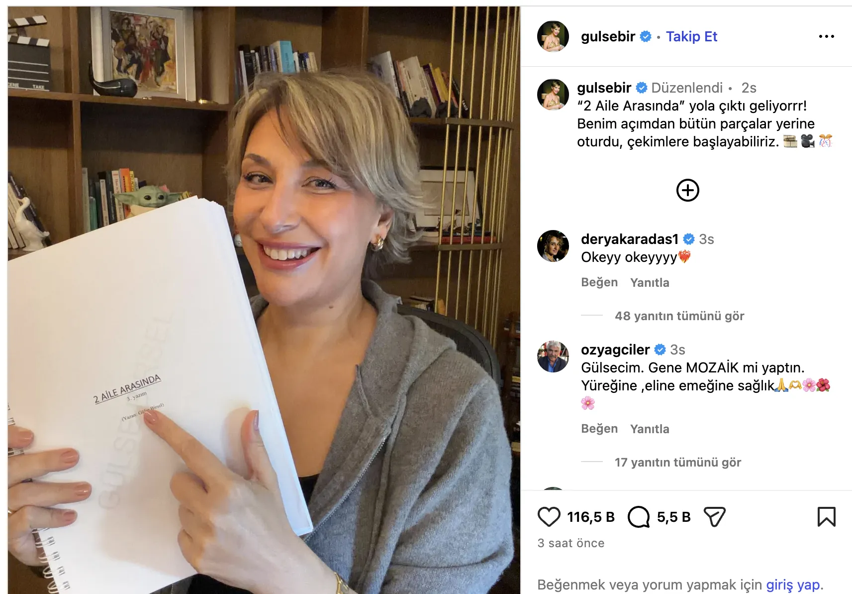 2 Aile Arasında Duyuru